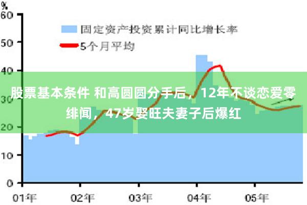 股票基本条件 和高圆圆分手后，12年不谈恋爱零绯闻，47岁娶旺夫妻子后爆红