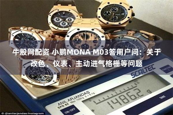 牛股网配资 小鹏MONA M03答用户问：关于改色、仪表、主动进气格栅等问题