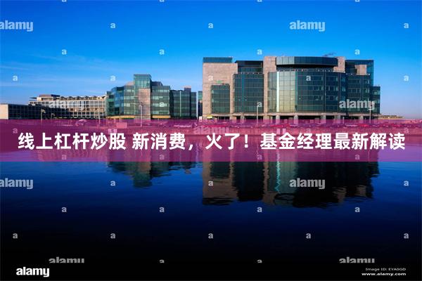 线上杠杆炒股 新消费，火了！基金经理最新解读